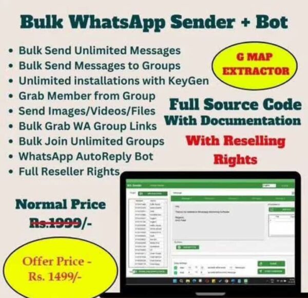 Wa Sender 3.5 Whatsaap Marketing Tool